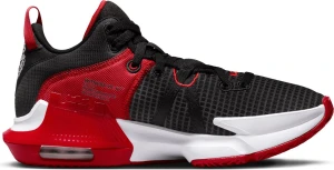 Кроссовки баскетбольные Nike LEBRON WITNESS VII черно-красные DM1123-005