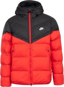 Куртка Nike M NK SF WR PL-FLD HD JKT красно-черная FB8185-011