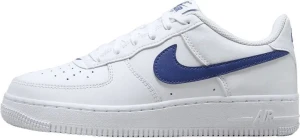 Кроссовки детские Nike AIR FORCE 1 (GS) бело-синие DV7762-103