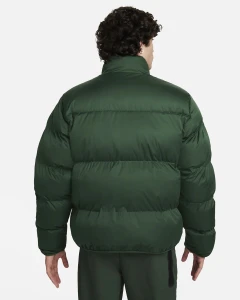 Куртка Nike M NK CLUB PUFFER JKT зелена FB7368-323