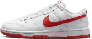 Кросівки Nike DUNK LOW RETRO біло-червоні DV0831-103