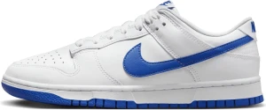 Кроссовки Nike DUNK LOW RETRO бело-синие DV0831-104