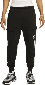Спортивные штаны Nike M NSW SW AIR CARGO PANT FLC BB черно-белые FN7693-010