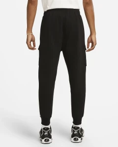 Спортивні штани Nike M NSW SW AIR CARGO PANT FLC BB чорно-білі FN7693-010