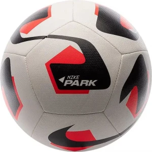 Футбольний м'яч Nike NK PARK TEAM - 2.0 біло-чорно-червоний DN3607-100 Розмір 4