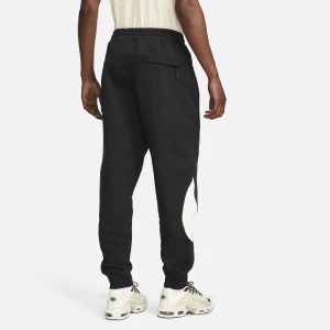 Спортивные штаны Nike M NK SWOOSH FLC PANT черно-бежевые DX0564-013