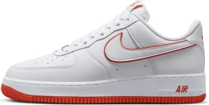 Кросівки Nike AIR FORCE 1 07 біло-червоні DV0788-102