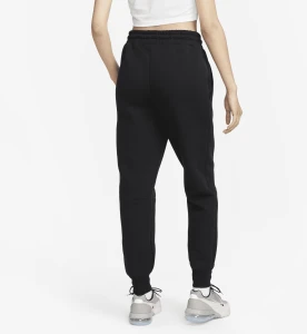 Спортивные штаны женские Nike W NSW TCH FLC MR JGGR черные FB8330-010