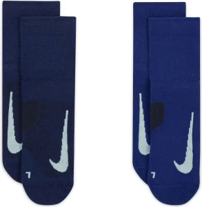 Шкарпетки Nike U NK MLTPLIER ANKLE 2PR - 144 сині (2 пари) SX7556-941