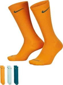 Шкарпетки Nike U NK EVERYDAY PLUS CUSH CREW різнокольорові (3 пари) SX6888-932