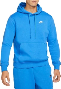 Толстовка Nike CLUB HOODIE PO BB синяя BV2654-403