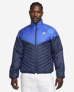 Куртка Nike MIDWEIGHT PUFFER синяя FB8195-410