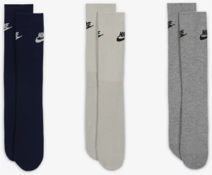 Шкарпетки Nike EVERYDAY ESSENTIAL CR різнокольорові (3 пари) DX5025-903