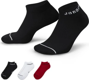 Носки Nike JORDAN U J ED CUSH POL NS 3PR 144 разноцветные (3 пары) DX9656-902