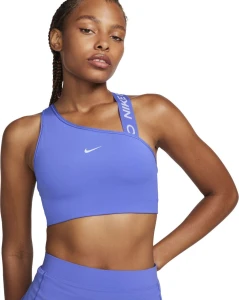 Топ женский Nike DF SWSH AS MMETRIC BRA голубой DM0570-413