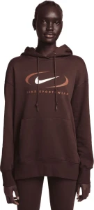 Худі жіноче Nike NS FLC OS PO HD SWSH коричневе FN7698-227