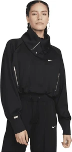 Толстовка женская Nike CLLCTN CROP JKT черная FB8290-010