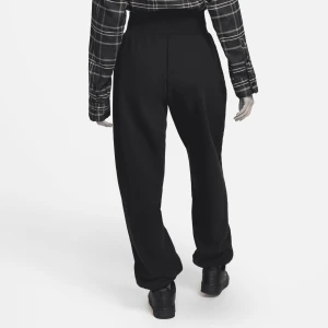Спортивные штаны женские Nike NS PHNX FLC HR OS PANT черные DQ5887-010