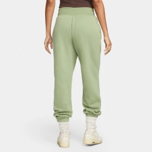 Спортивні жіночі штани Nike NS PHNX FLC HR OS PANT PRNT зелені FN7716-386
