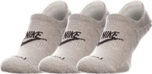 Носки Nike EVRYDAY PLUS CUSH FOOTIE серые (3 пары) DN3314-063