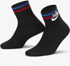 Шкарпетки Nike U NK NSW EVERYDAY ESSENTIAL AN 3PR чорні (3 пари) DX5080-010