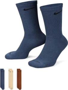 Шкарпетки Nike U NK EVERYDAY PLUS CUSH CREW різнокольорові (3 пари) SX6888-962