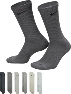 Шкарпетки Nike U NK ED PLS CSH CRW 6PR - 132 різнокольорові (6 пар) SX6897-991