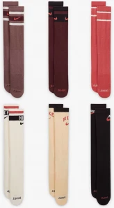 Шкарпетки Nike U NK ED PLS CSH CRW 6P 144 RTO кольорові (6 пар) DX7670-909
