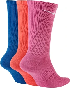 Шкарпетки Nike U NK EVERYDAY PLUS LTWT CREW 3PR різнокольорові (3 пари) DC7537-902