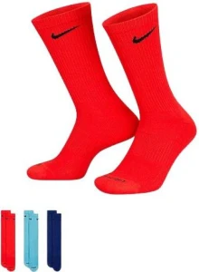Шкарпетки Nike U NK EVERYDAY PLUS CUSH CREW різнокольорові (3 пари) SX6888-925