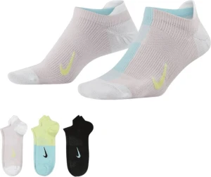 Шкарпетки жіночі Nike W NK EVERYDAY PLUS LTWT NS кольорові (3 пари) CV2964-911