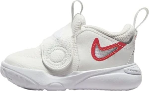 Ккросівки дитячі Nike TEAM HUSTLE D 11 (TD) біло-червоні DV8995-102