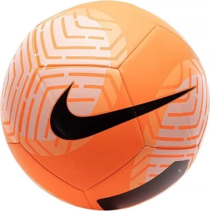 Футбольний м'яч Nike PITCH - FA23 оранжево-чорний Розмір 4 FB2978-803