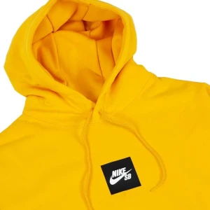 Худи Nike BOX LOGO желтое DV8839-739