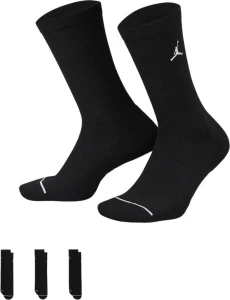 Шкарпетки Nike JORDAN UJ ED CUSH POLY CREW 3PR 144 чорні (3 пари) DX9632-010