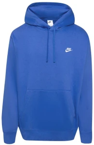 Толстовка Nike CLUB HOODIE PO BB синяя BV2654-480