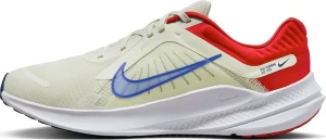 Кросівки бігові Nike QUEST 5 бежево-червоно-сині DD0204-009