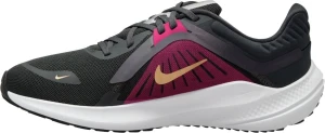 Кроссовки беговые женские Nike QUEST 5 черно-розово-золотые DD9291-009
