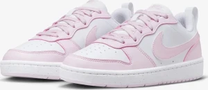 Кроссовки детские Nike COURT BOROUGH LOW RECRAFT (GS) бело-розовые DV5456-105