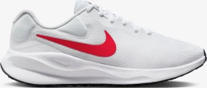 Кросівки бігові Nike REVOLUTION 7 біло-червоні FB2207-101