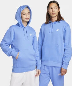 Толстовка Nike CLUB HOODIE PO BB голубая BV2654-450