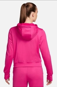 Худи женское Nike ONE TF PO HOODIE LBR розовое FB5210-615