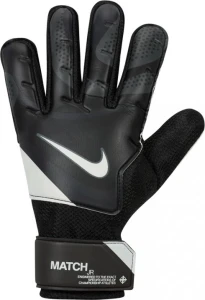 Вратарские перчатки подростковые Nike NK GK MATCH JR - HO23 черно-белые FJ4864-011