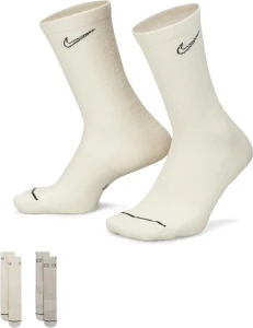 Шкарпетки Nike U NK ED PERF CSH CRW 2P 168 UD бежево-коричневі (2 пари) DZ1551-900