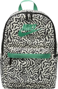 Рюкзак Nike NK HERITGE BKPK- HMN CRFT черно-бело-зеленый FN0785-010