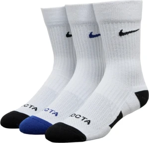 Шкарпетки Nike SR SOX CRW 3PR NOCTA LART біло-синьо-чорні (3 пари) FV3806-900