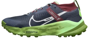 Кроссовки для трейлраннинга женские Nike W NIKE ZOOMX ZEGAMA TRAIL темно-сине-зеленые DH0625-403