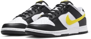 Кросівки Nike DUNK LOW біло-чорно-жовті FQ2431-001