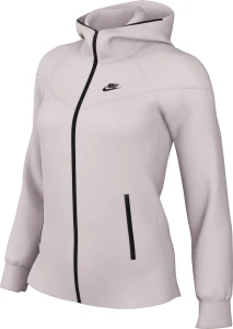 Толстовка жіноча Nike W TCH FLC WR FZ HDY світло-фіолетова FB8338-019
