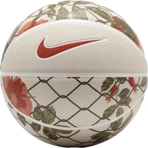 Баскетбольный мяч Nike BASKETBALL 8P PRM ENERGY DEFLATED LT OREWOOD бежево-зеленый Размер 7 N.100.8259.915.07